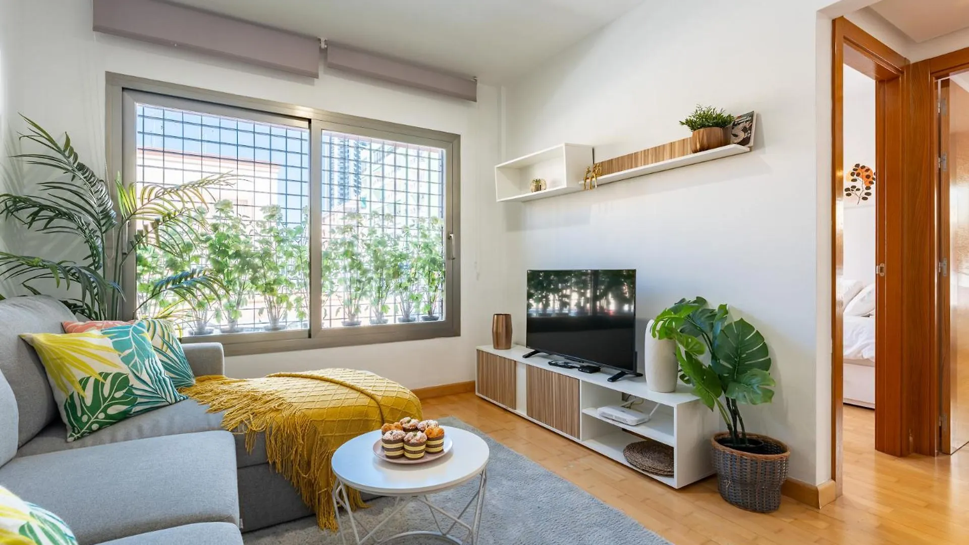 شقة Ct 378 - Faro'S Malaga Citycenter - Cityapartment For 4 With Parking