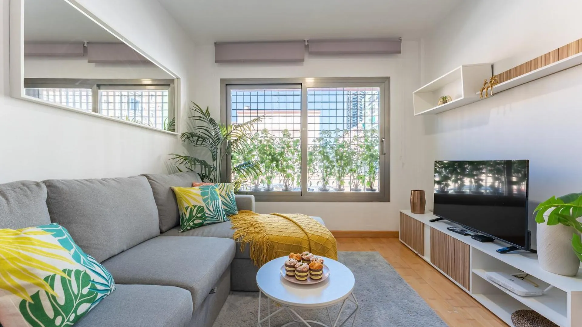 شقة Ct 378 - Faro'S Malaga Citycenter - Cityapartment For 4 With Parking